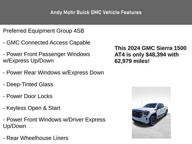 2024 GMC Sierra 1500 AT4