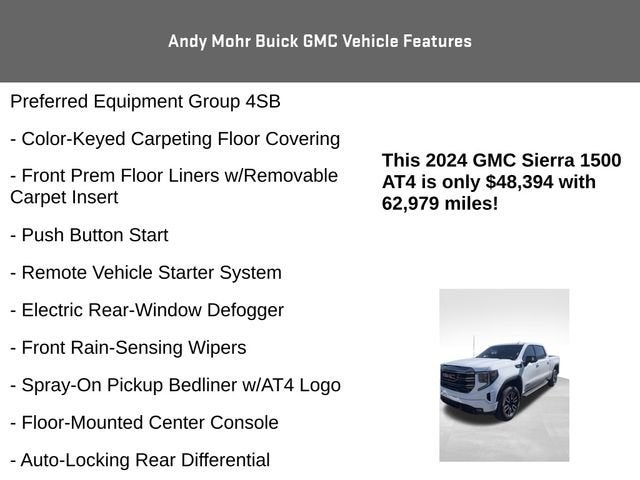 2024 GMC Sierra 1500 AT4
