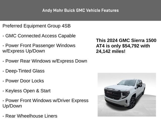 2024 GMC Sierra 1500 AT4