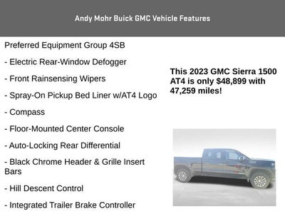 2023 GMC Sierra 1500 AT4