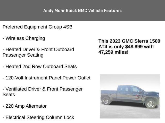 2023 GMC Sierra 1500 AT4