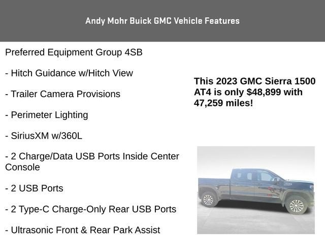 2023 GMC Sierra 1500 AT4