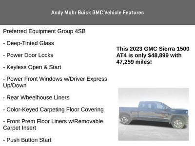 2023 GMC Sierra 1500 AT4
