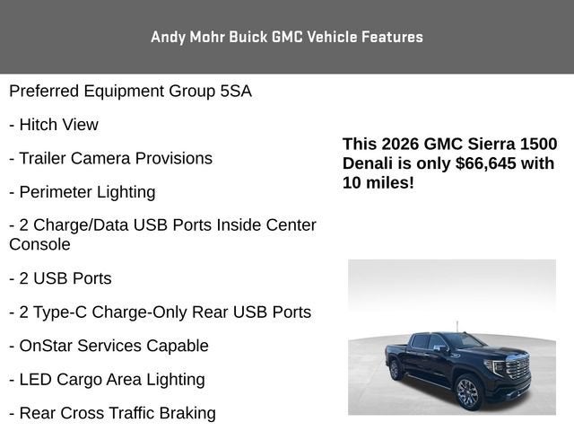 2026 GMC Sierra 1500 Denali