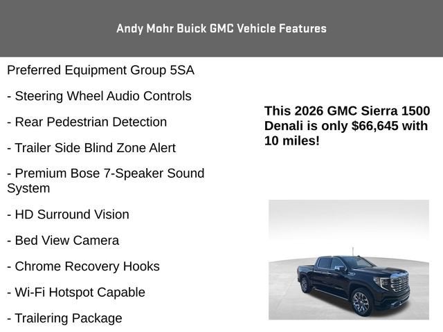 2026 GMC Sierra 1500 Denali