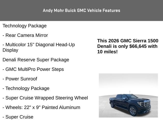 2026 GMC Sierra 1500 Denali