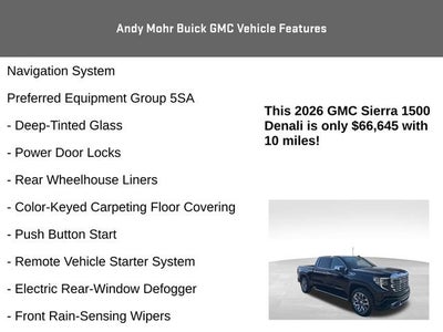 2026 GMC Sierra 1500 Denali