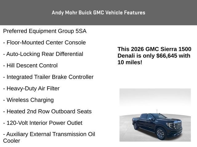 2026 GMC Sierra 1500 Denali