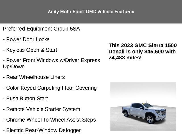 2023 GMC Sierra 1500 Denali
