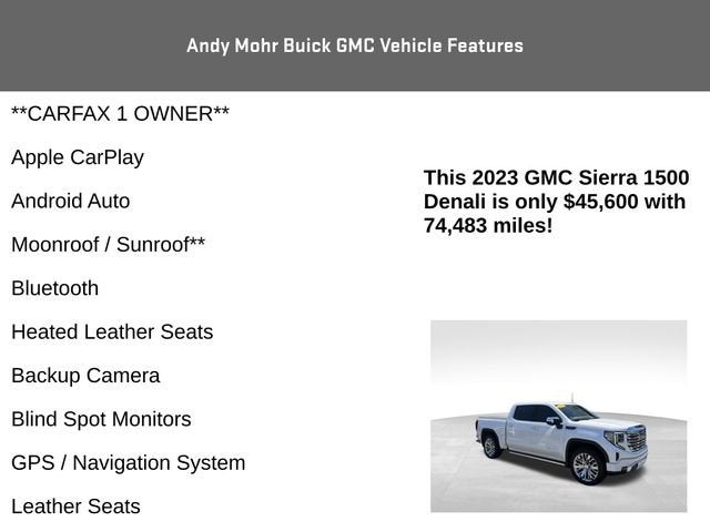 2023 GMC Sierra 1500 Denali