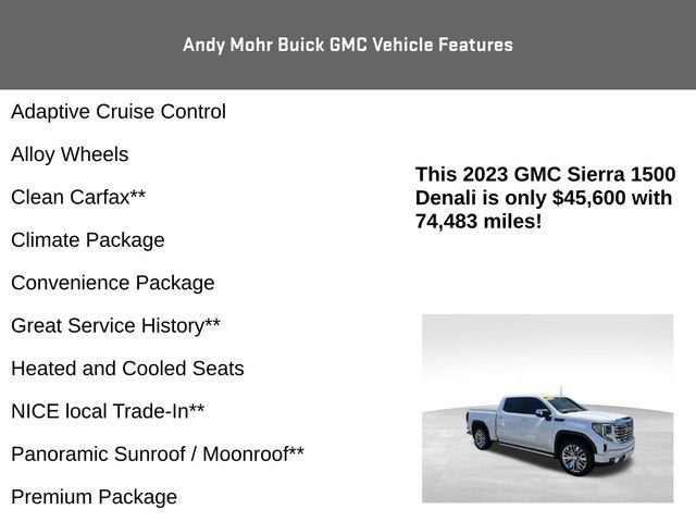 2023 GMC Sierra 1500 Denali