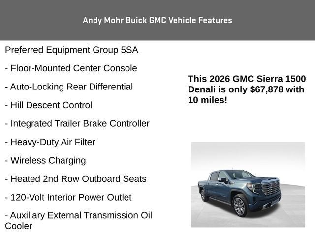 2026 GMC Sierra 1500 Denali