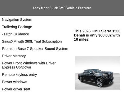 2026 GMC Sierra 1500 Denali