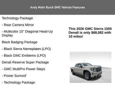 2026 GMC Sierra 1500 Denali