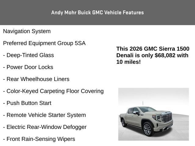 2026 GMC Sierra 1500 Denali