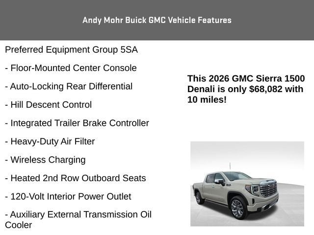 2026 GMC Sierra 1500 Denali