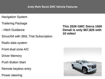 2026 GMC Sierra 1500 Denali