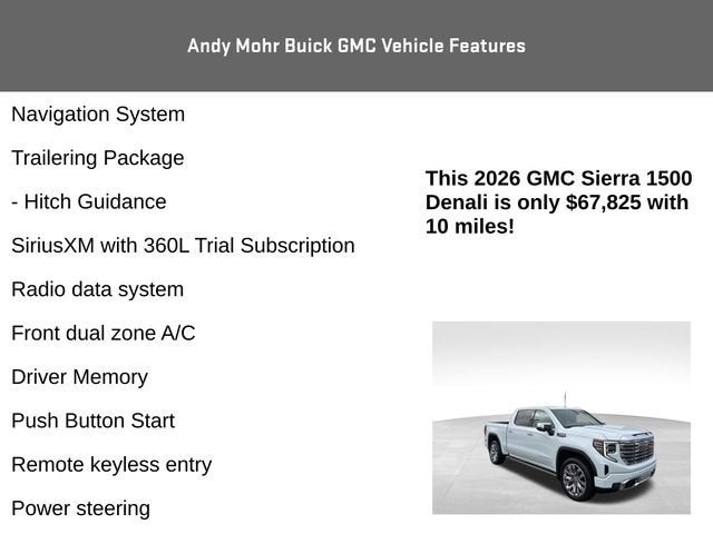 2026 GMC Sierra 1500 Denali