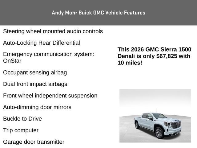 2026 GMC Sierra 1500 Denali