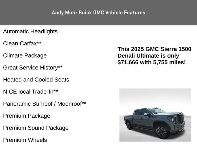 2025 GMC Sierra 1500 Denali Ultimate