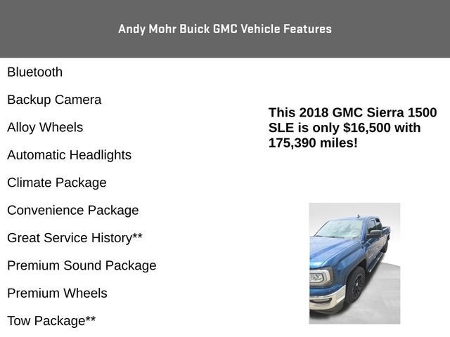 2018 GMC Sierra 1500 SLE