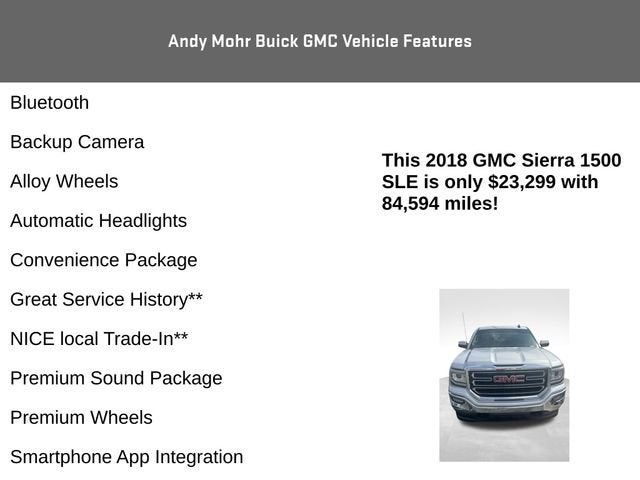 2018 GMC Sierra 1500 SLE