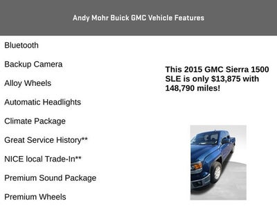 2015 GMC Sierra 1500 SLE