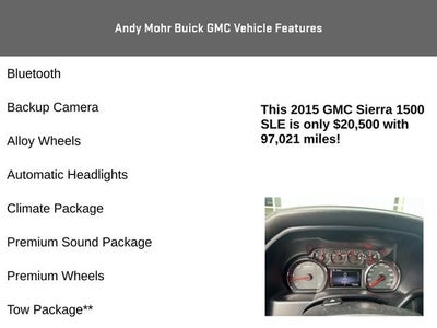 2015 GMC Sierra 1500 SLE