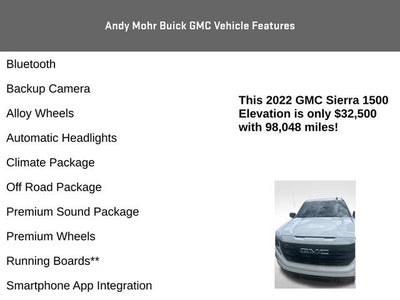 2022 GMC Sierra 1500 Elevation