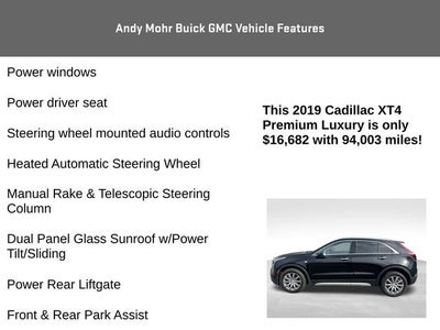2019 Cadillac XT4 FWD Premium Luxury