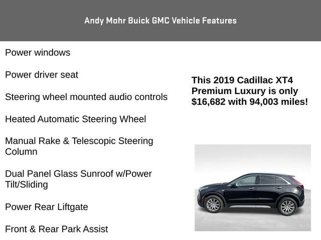 2019 Cadillac XT4 FWD Premium Luxury