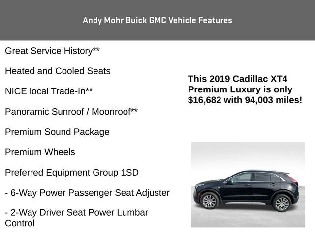 2019 Cadillac XT4 FWD Premium Luxury