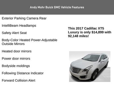 2017 Cadillac XT5 Luxury FWD