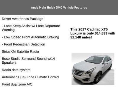 2017 Cadillac XT5 Luxury FWD