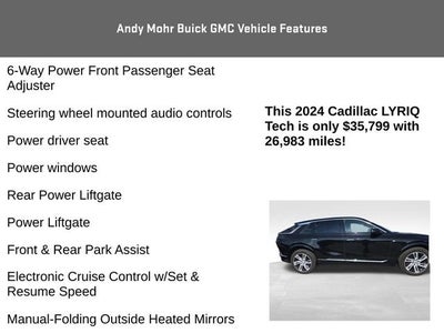 2024 Cadillac LYRIQ Tech
