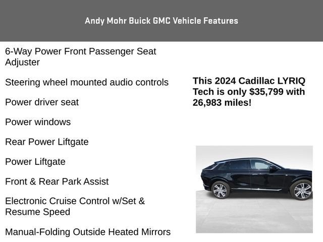 2024 Cadillac LYRIQ Tech