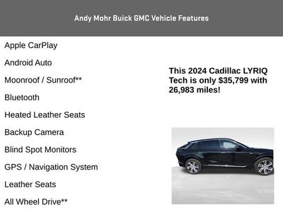 2024 Cadillac LYRIQ Tech