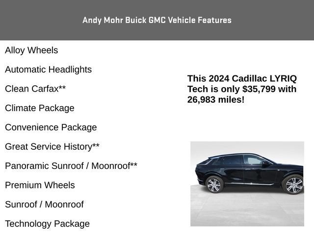 2024 Cadillac LYRIQ Tech
