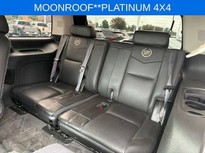 2012 Cadillac Escalade Platinum Edition