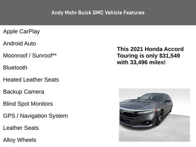 2021 Honda Accord Sedan Touring