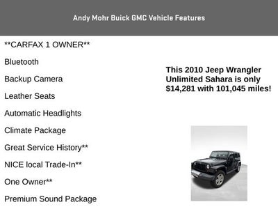 2010 Jeep Wrangler Unlimited Sahara