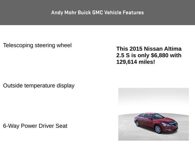 2015 Nissan Altima 2.5 S