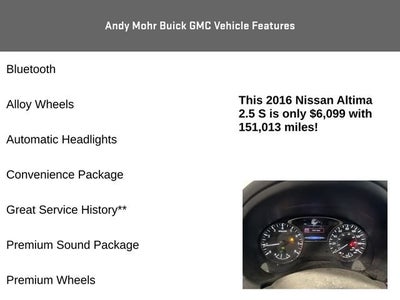2016 Nissan Altima 2.5 S