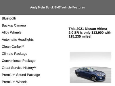 2021 Nissan Altima 2.0 SR