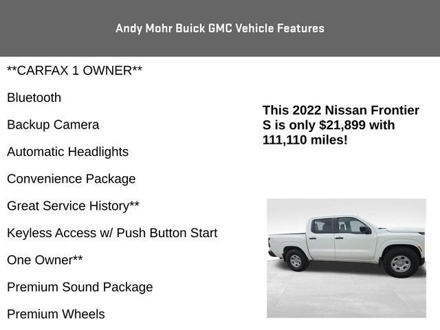 2022 Nissan Frontier S