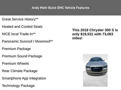 2018 Chrysler 300 300S