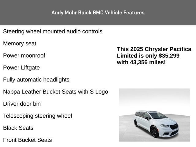 2025 Chrysler Pacifica Limited