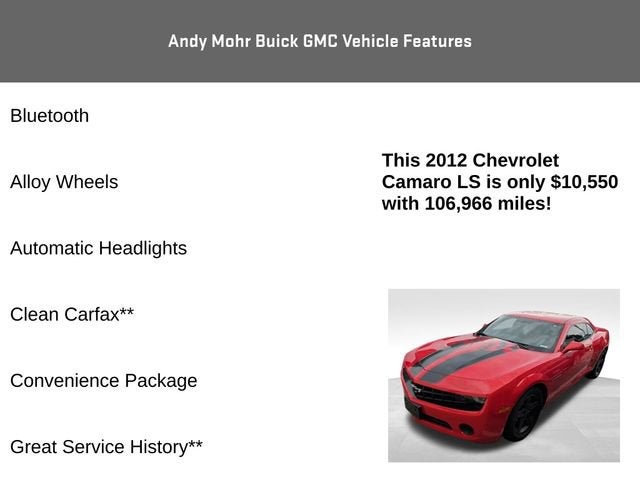 2012 Chevrolet Camaro 2LS