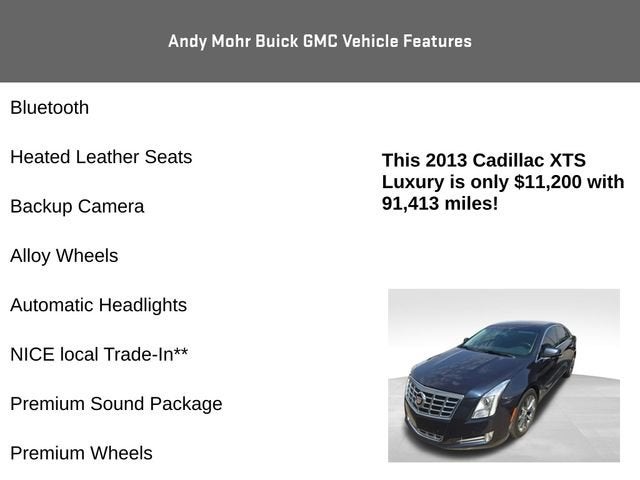 2013 Cadillac XTS Luxury