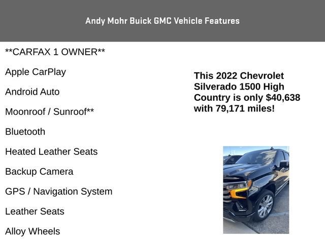 2022 Chevrolet Silverado 1500 High Country